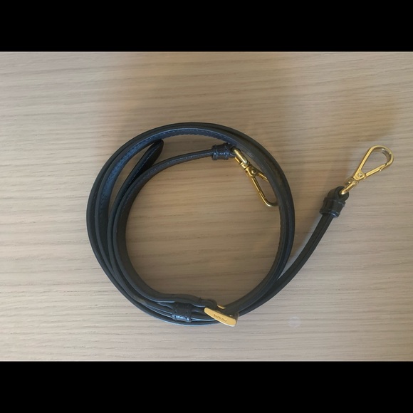 Prada Saffiano Tote Medium Black Crossbody - Picture 3 of 4